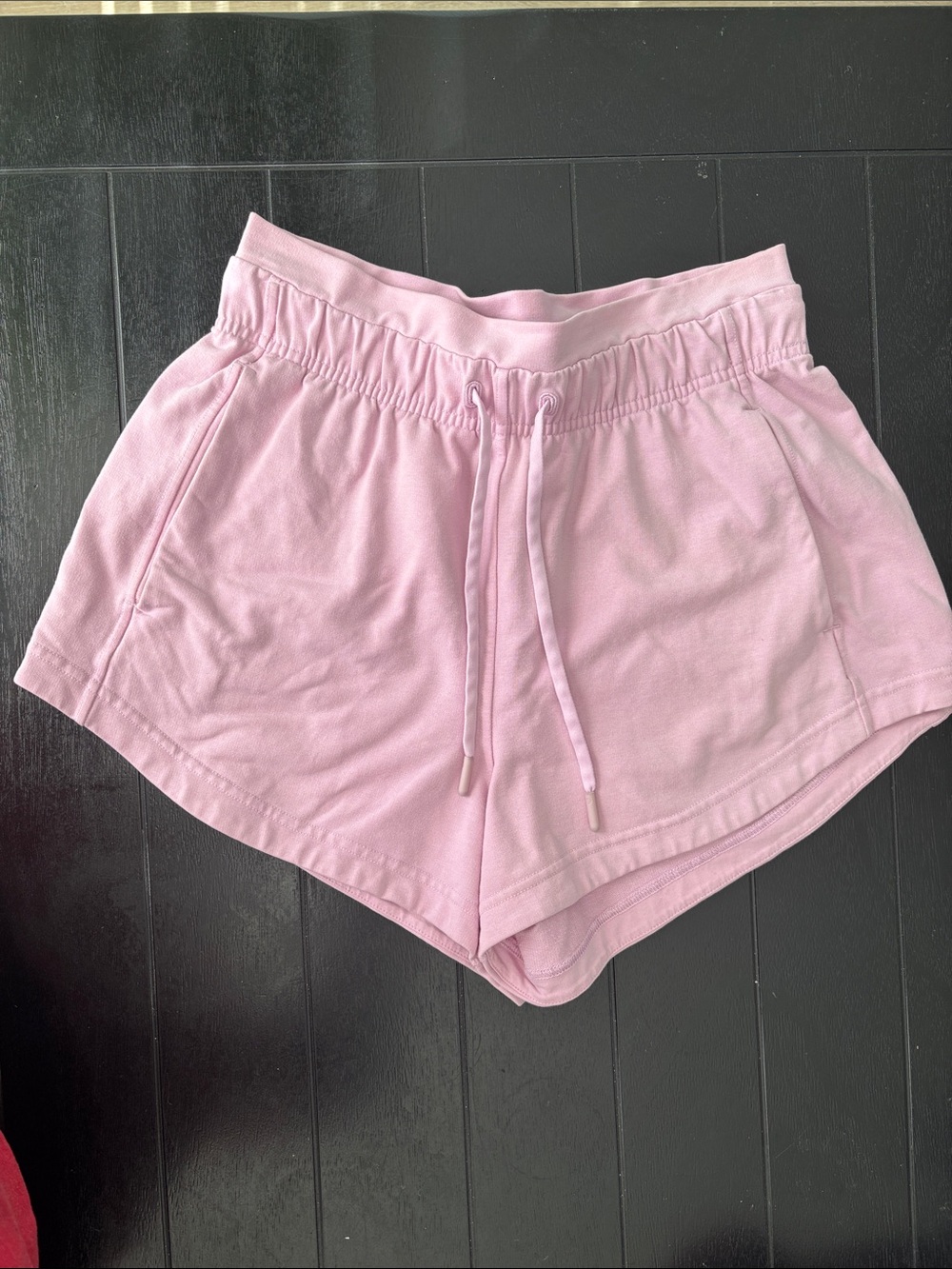 lululemon athletica Light Pink Drawstring Athletic Shorts